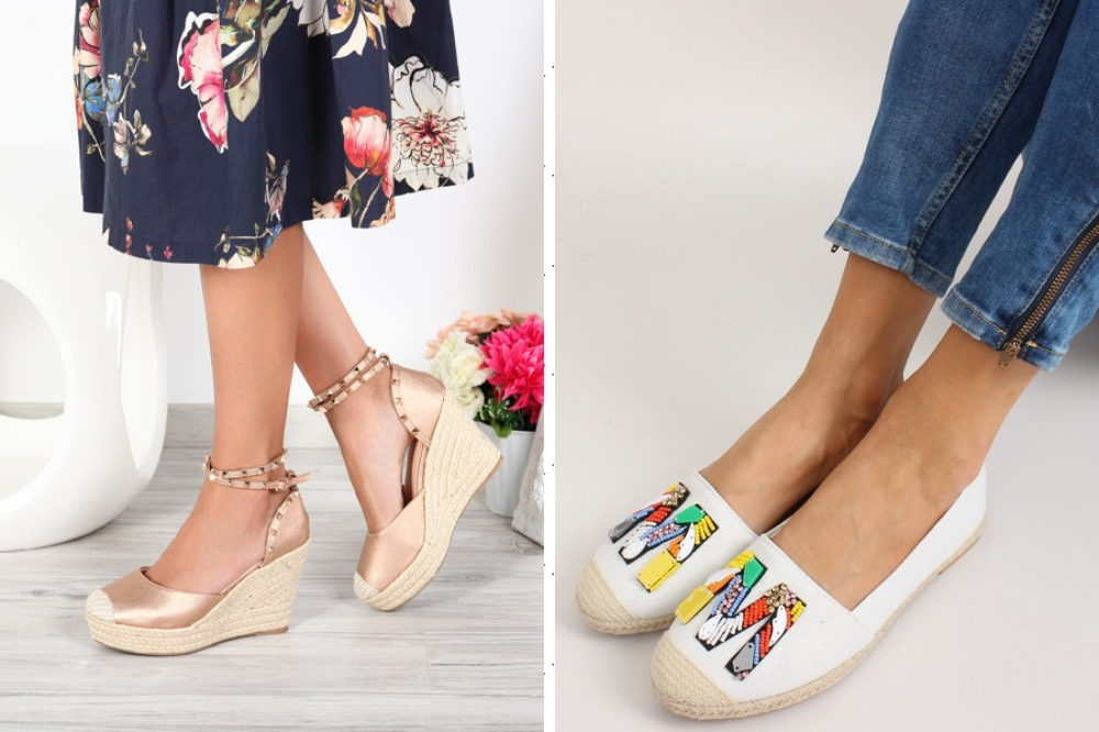 Atrakcyjne aplikacje, nadruki i ozdoby dodadzą tego rodzaju butom uroku i oryginalności, fot. royalfashion.pl, kupbuty.com.