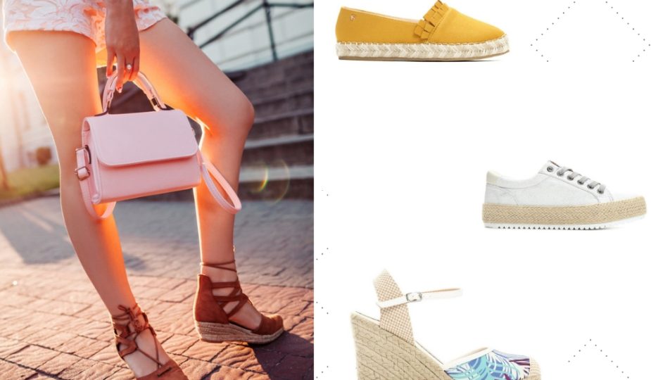 Espadryle to idealne buty na ciepłe miesiące! fot. born2be.pl, renee.pl, multu.pl