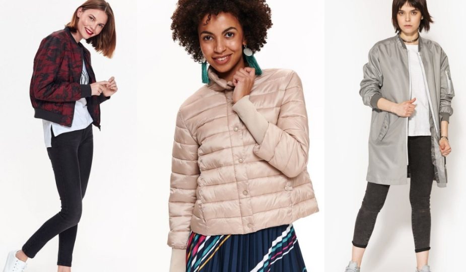Kurtki wiosenne damskie - wyprzedaż modeli na wiosnę 2019 to doskonała okazja, by zaopatrzyć się w uniwersalny fason na różne okazje, fot. topsecret.pl, sizeer.com.