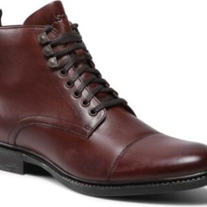 Buty zimowe Lasocki ze skóry