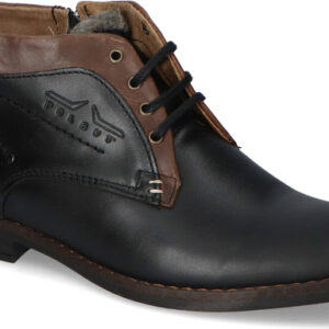 Buty zimowe Polbut na zamek ze skóry