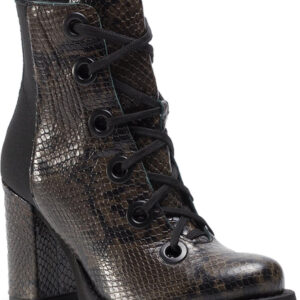 Czarne botki eobuwie.pl sznurowane