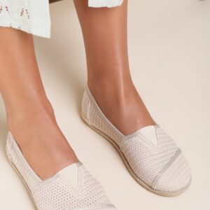 Espadryle Renee z tkaniny