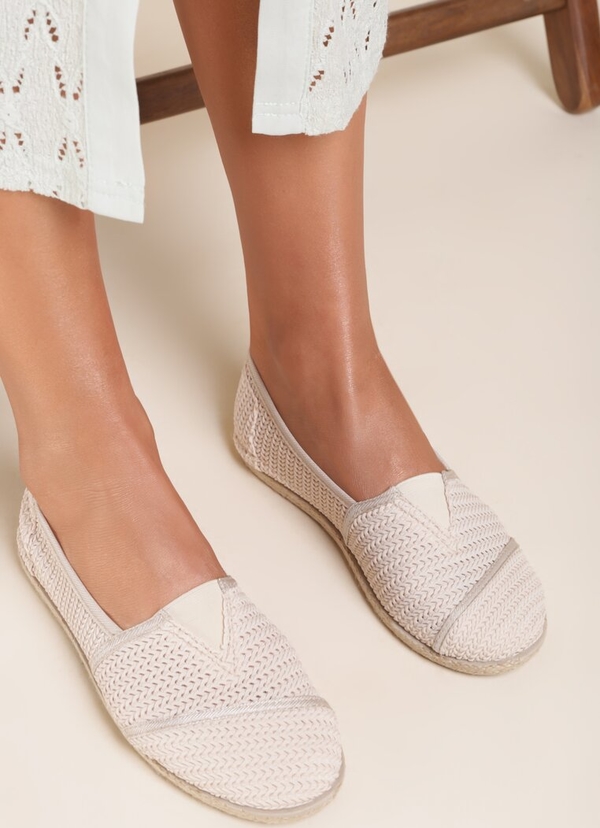 Espadryle Renee z tkaniny