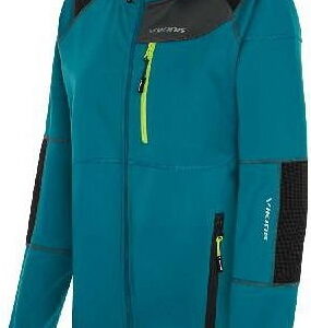 Niebieska kurtka Viking krótka w sportowym stylu