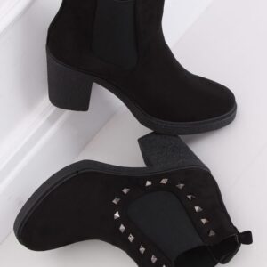 Niebieskie szpilki MojBut.pl w stylu klasycznym na platformie