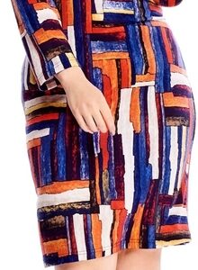 Sukienka N/A midi z długim rękawem w stylu casual