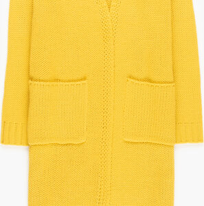 Żółty sweter Gate w stylu casual